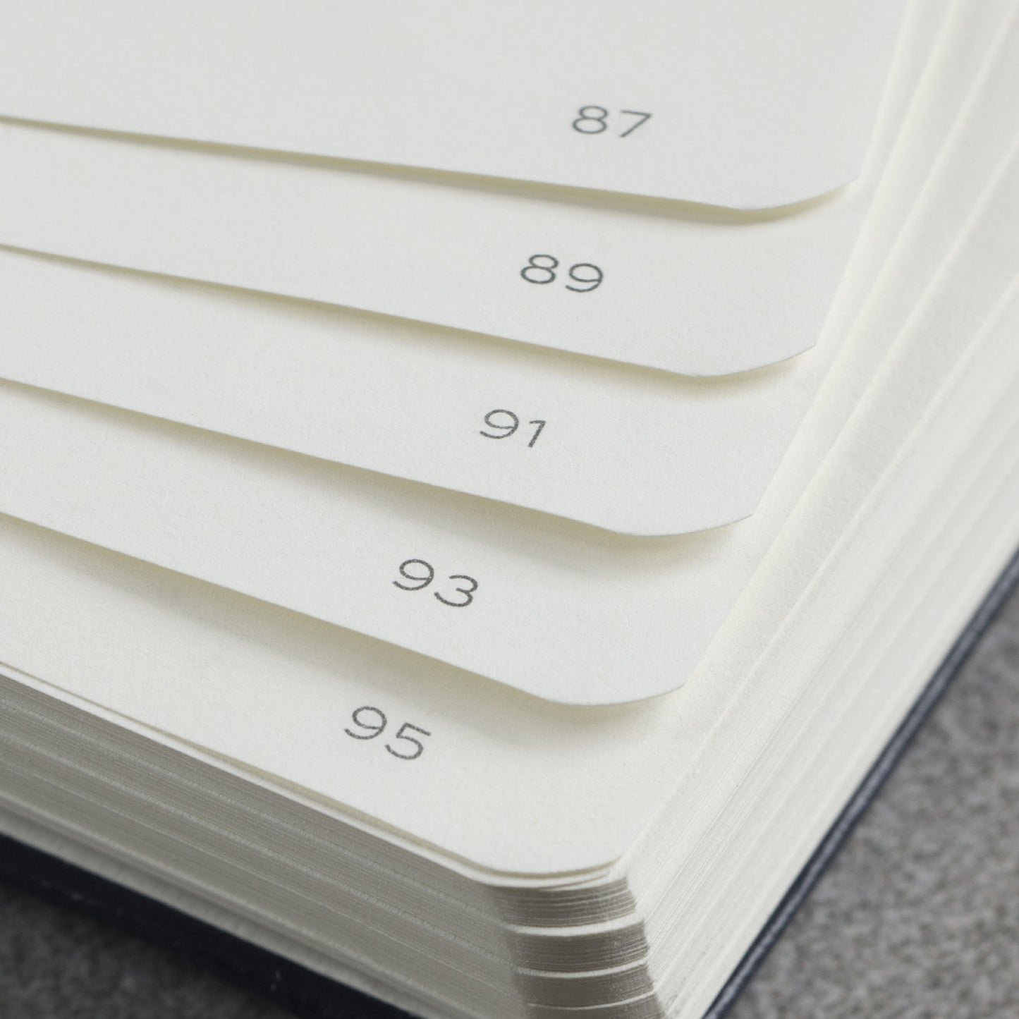 Leuchtturm1917 A5 Medium Hardcover Notebook - Black / Dotted