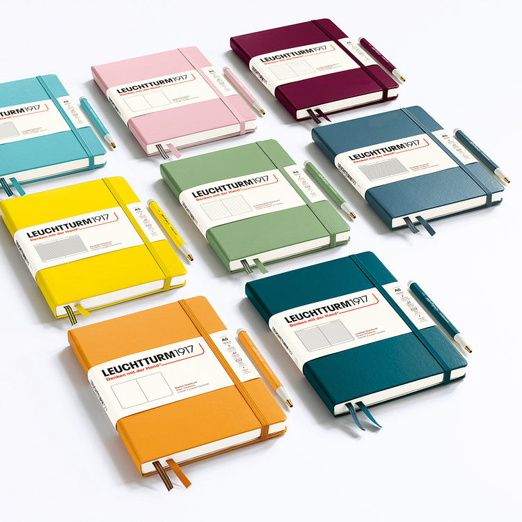 Leuchtturm1917 Hardcover A5 Medium Notebook Army - Ruled