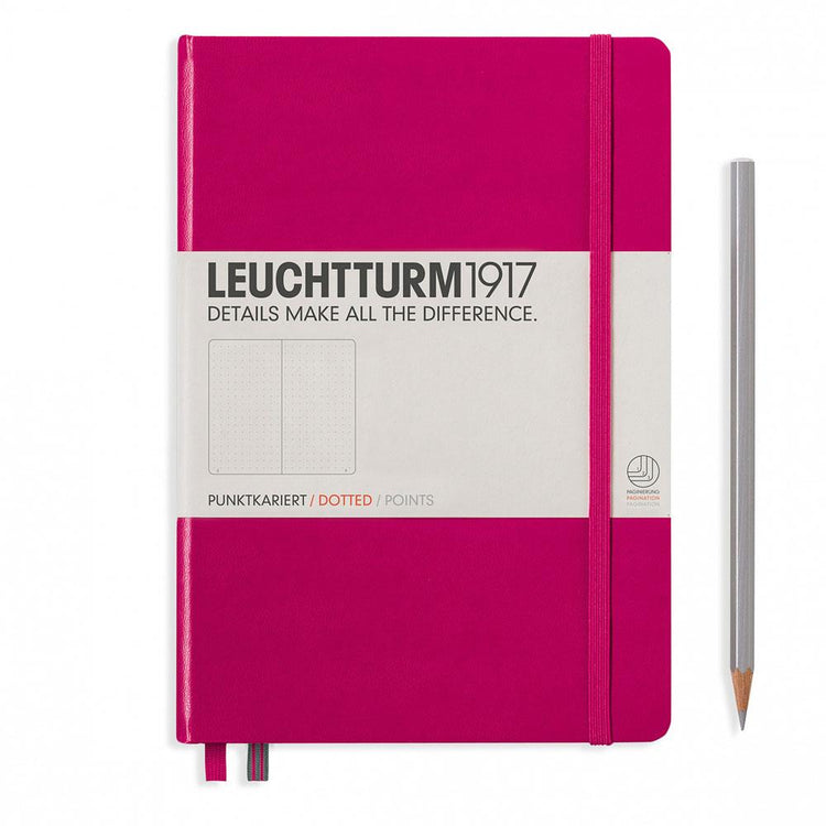 Leuchtturm1917 精装 A5 中型笔记本浆果 - 圆点