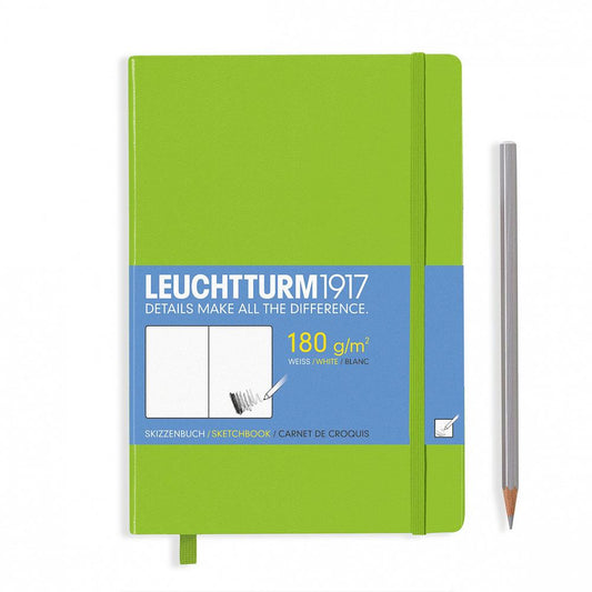 Leuchtturm1917 精装 A5 中号速写本 青柠色