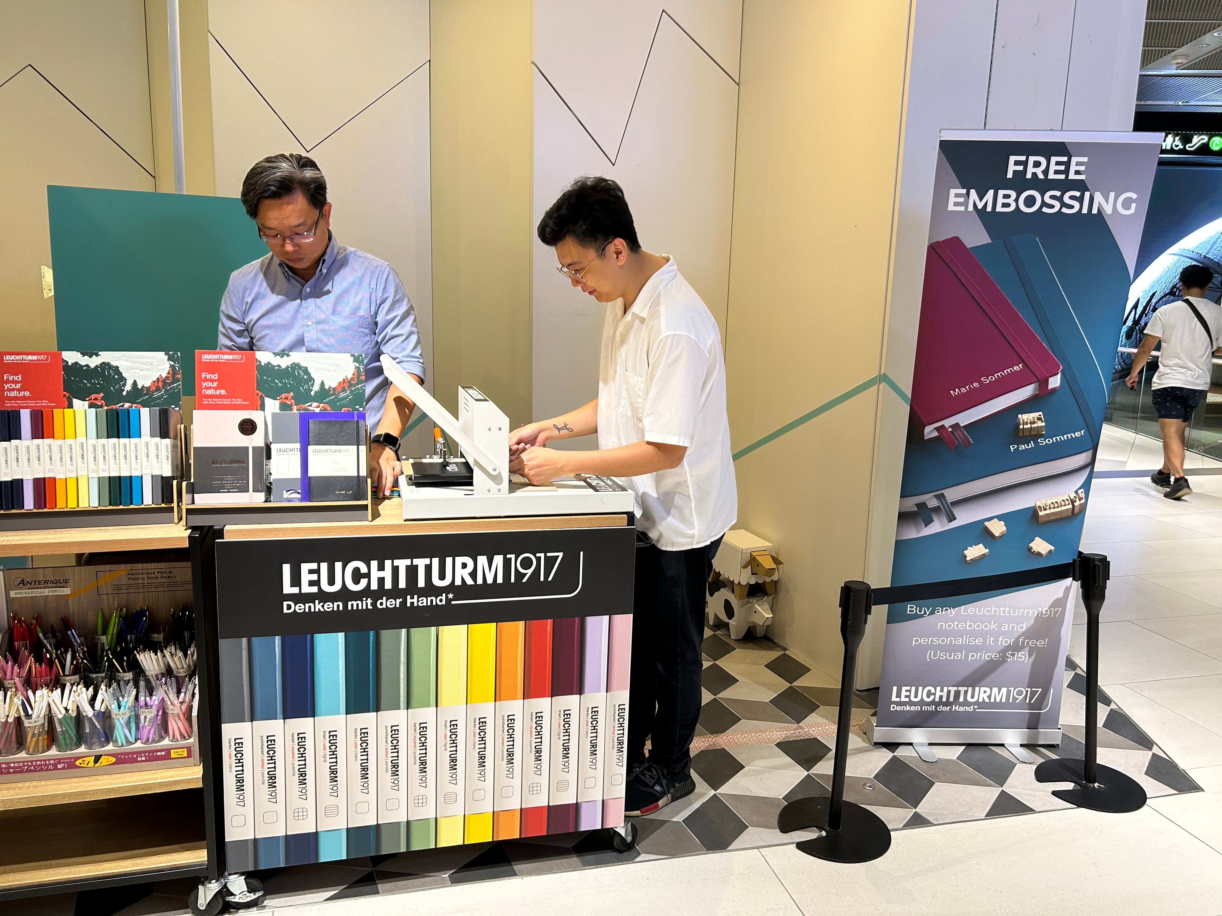 Think Factory Shop FREE Embossing Day at THINK Shop, Funan Mall 2nd December 2023 ...