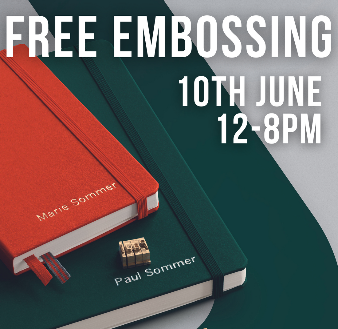 Free Embossing at THINK