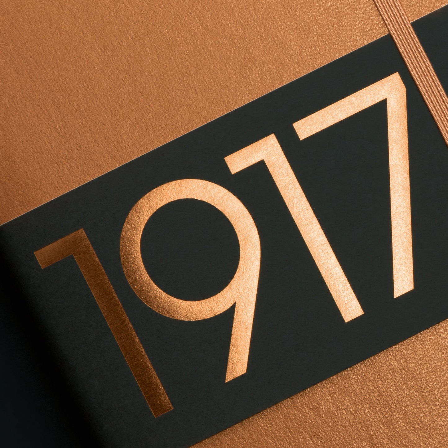 Leuchtturm1917 金属版 A6 袖珍笔记本铜色 - 素色