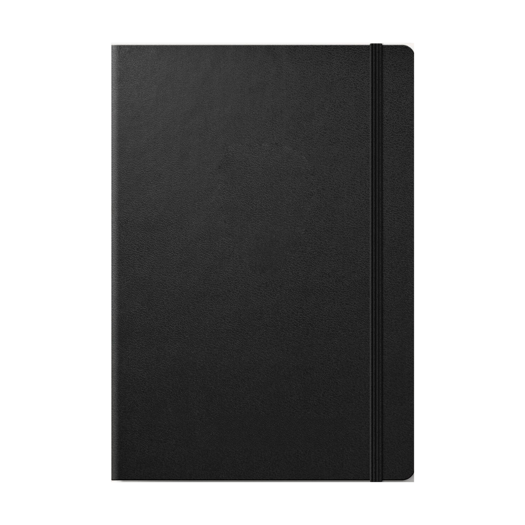 Leuchtturm1917 A5 Medium Hardcover Notebook - Black / Dotted