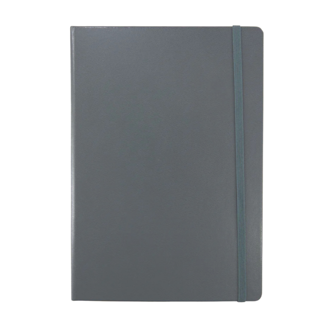 Leuchtturm1917 A5 Medium Hardcover Notebook - Anthracite / Ruled