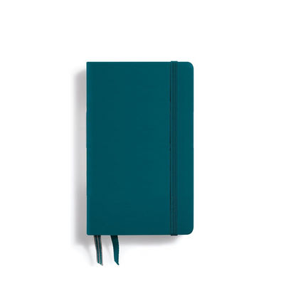 Leuchtturm1917 A6 Pocket Hardcover Notebook - Pacific Green / Plain