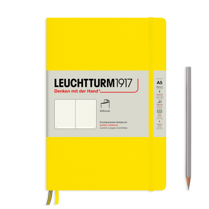 Leuchtturm1917 Softcover A5 Notebook Medium Lemon - Bertitik