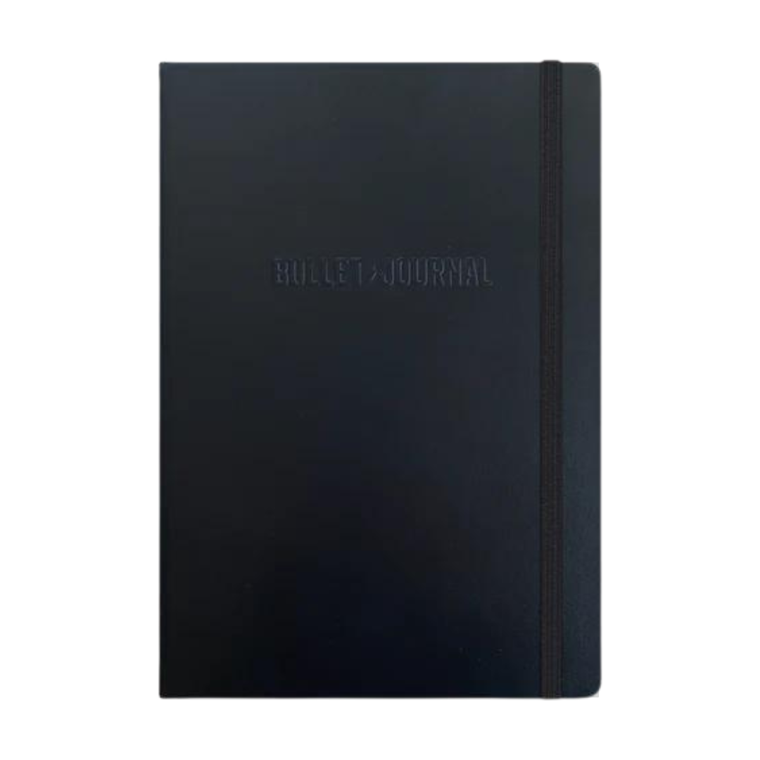 Leuchtturm1917 Bullet Journal Edition 2 A5 Medium Hardcover Notebook - Dotted / Black