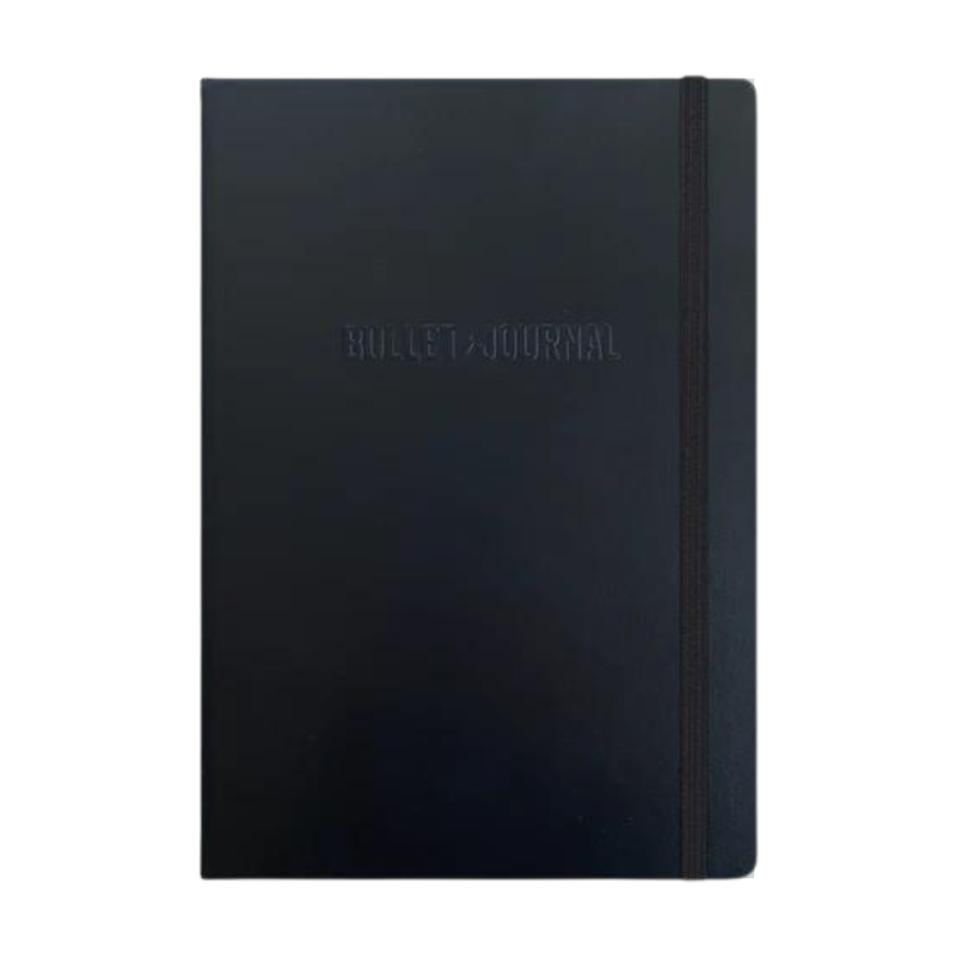 Leuchtturm Hardcover Notebook Black, Bullet Journal - Edition 2