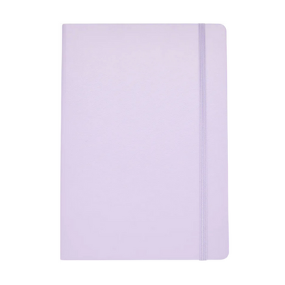 Leuchtturm1917 Kulit Keras A5 Notebook Medium Lilac - Bertitik