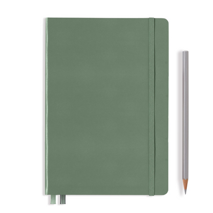 Leuchtturm1917 A5 Medium Hardcover Notebook - Olive / Ruled