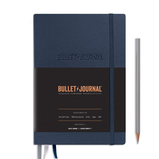 Leuchtturm1917 Bullet Journal Edition 2 A5 中型笔记本 Blue22
