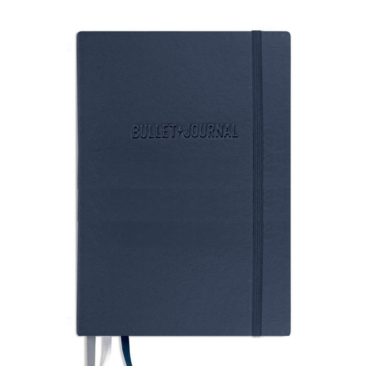 Leuchtturm1917 Bullet Journal A5 Hardcover Dotted Notebook - Blue