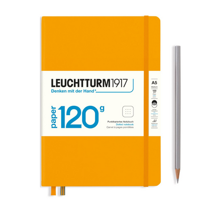 Leuchtturm1917 120G Edition A5 Medium Hardcover Notebook - Rising Sun / Dotted