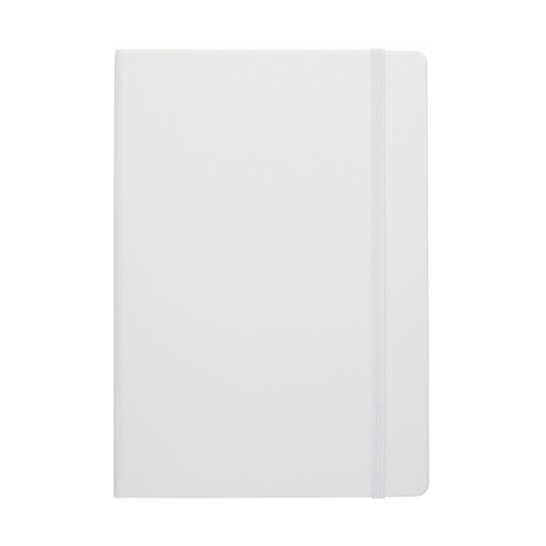 Leuchtturm1917 A5 Medium Hardcover Weekly Planner & Notebook with Booklet 2024 - Light Grey