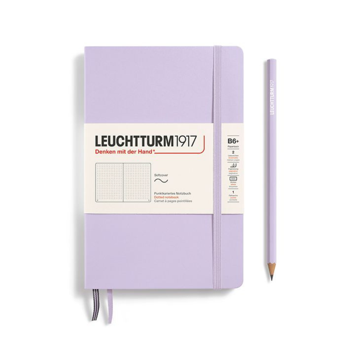 Leuchtturm1917 B6+ Softcover Paperback - Lilac / Dotted