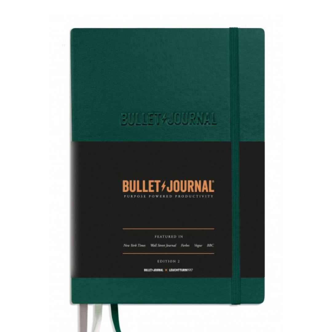 Leuchtturm1917 Bullet Journal Edition 2 A5 Medium Hardcover Notebook ...
