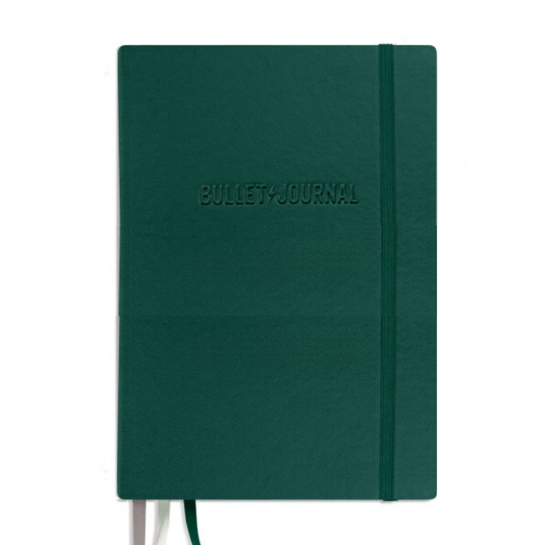 Leuchtturm1917 Bullet Journal Edition 2 A5 Medium Hardcover Notebook - Dotted / Green23