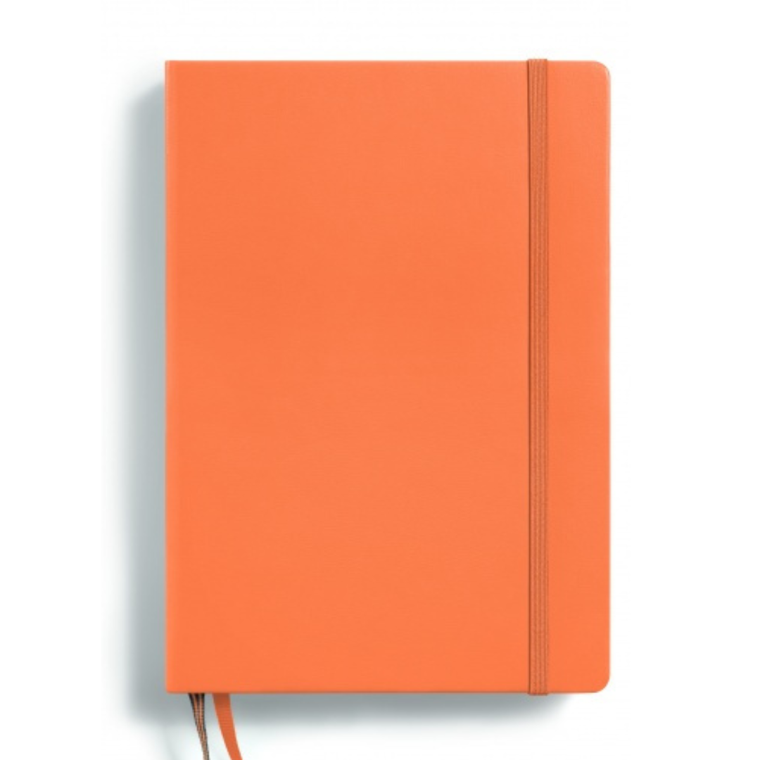 Leuchtturm1917 Recombine A5 Medium Hardcover Notebook - Apricot / Dotted