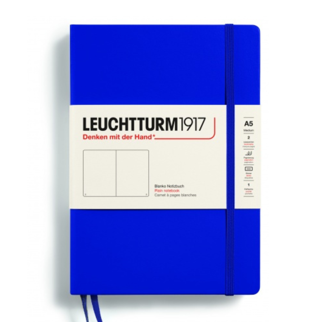 Leuchtturm1917 Recombine A5 Medium Hardcover Notebook - Ink / Plain
