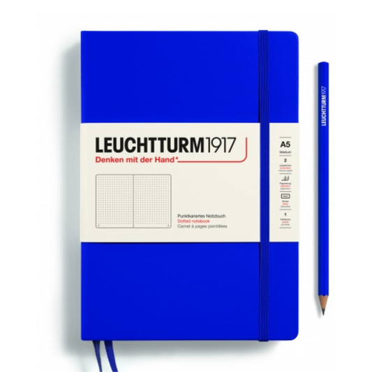 Leuchtturm1917 Recombine A5 Medium Hardcover Notebook - Ink / Dotted