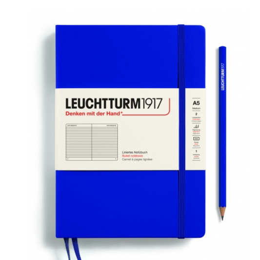 Leuchtturm1917 Recombine A5 Medium Hardcover Notebook - Ink / Ruled