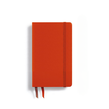 Leuchtturm1917 A6 Pocket Hardcover Notebook - Plain / Fox Red