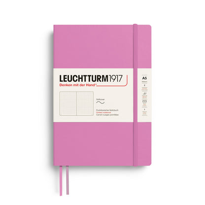 Leuchtturm1917 A5 Medium Softcover Notebook - Dotted / Bubblegum