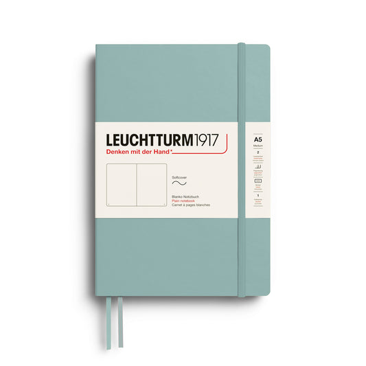 Leuchtturm1917 A5 Medium Softcover Notebook - Plain / Dove