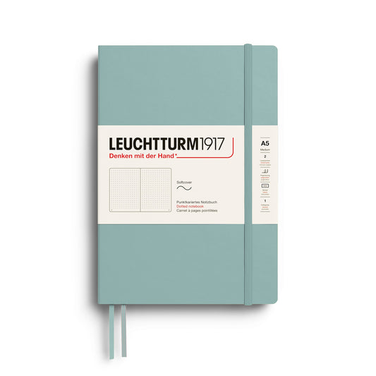 Leuchtturm1917 A5 Medium Softcover Notebook - Dotted / Dove