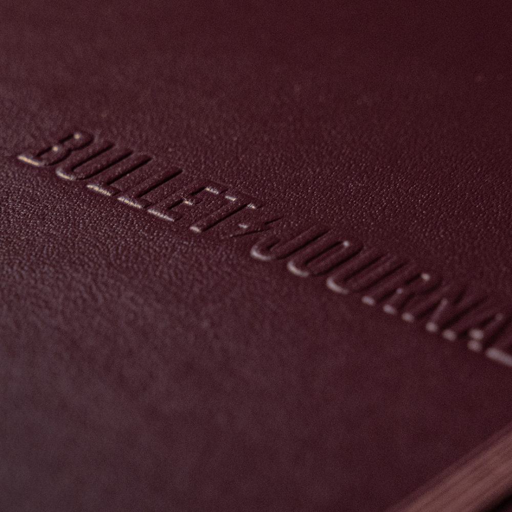 Leuchtturm1917 Bullet Journal Edition 2 A5 Medium Hardcover Notebook - Dotted / Purple