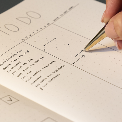 Leuchtturm1917 Bullet Journal Edition 2 A5 Medium Hardcover Notebook - Dotted / Purple