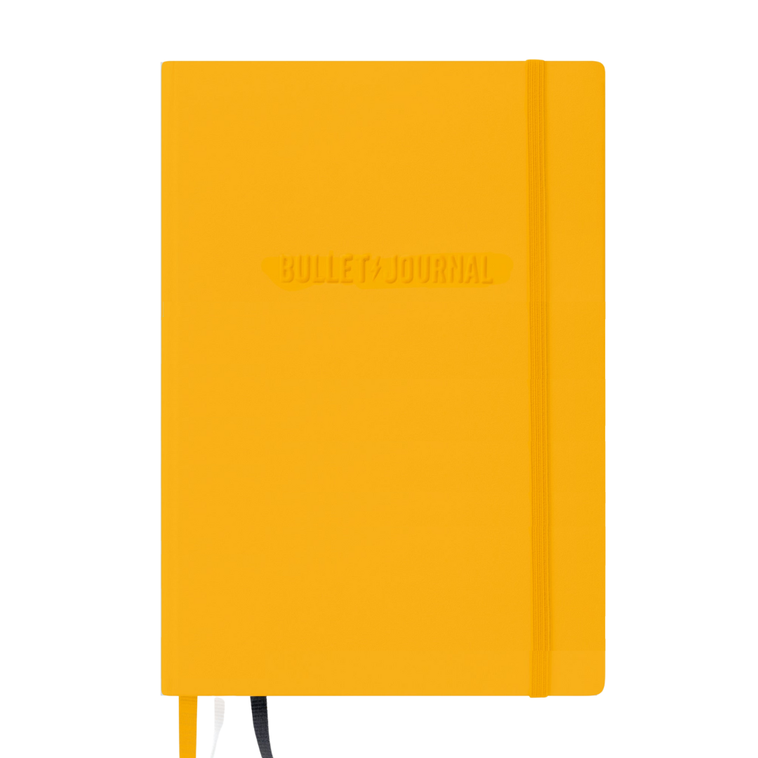 Leuchtturm1917 Bullet Journal Edition 2 A5 Medium Hardcover Notebook - Dotted / Yellow24