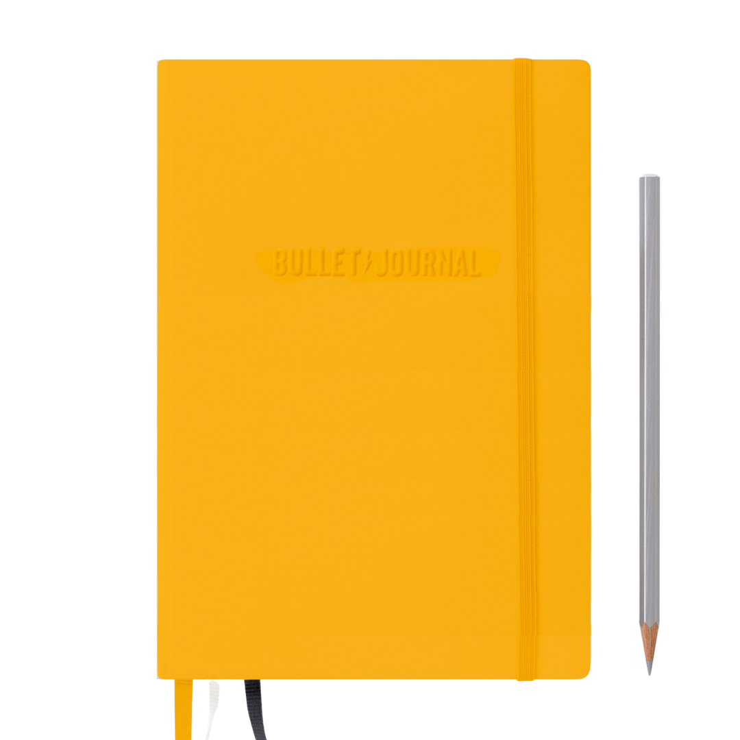 Leuchtturm1917 Bullet Journal Edition 2 A5 Medium Hardcover Notebook - Dotted / Yellow24