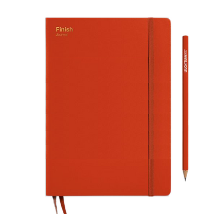 Leuchtturm1917 Finish Journal A5 Medium Hardcover Notebook - Fox Red