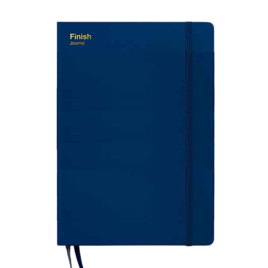 Leuchtturm1917 Finish Journal A5 Medium Hardcover Notebook - Navy Blue