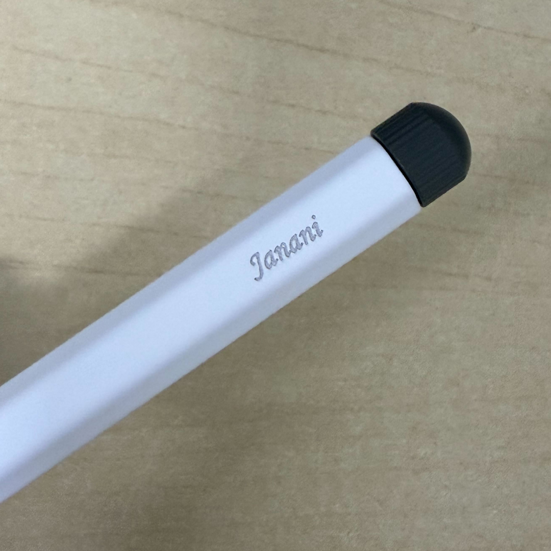 Personalized Name Engraving On Leuchtturm1917 Drehgriffel NR. 2 Mechanical Pencil - White