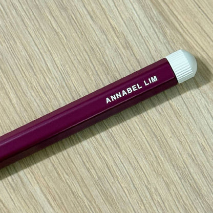 Personalized Name Engraving On Leuchtturm1917 Drehgriffel Nr. 1 Gel Pen - Port Red