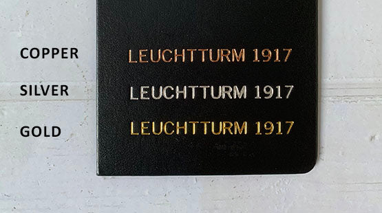 Leuchtturm1917笔记本压纹