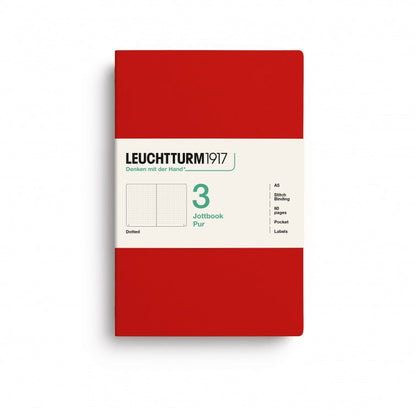 Leuchtturm1917 Jottbook Pur Medium Dotted - Cherry