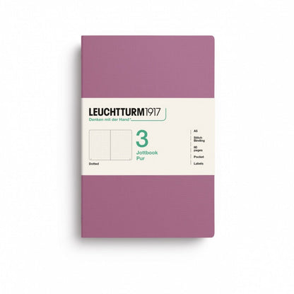 Leuchtturm1917 Jottbook Pur Medium Dotted - Dusty Rose