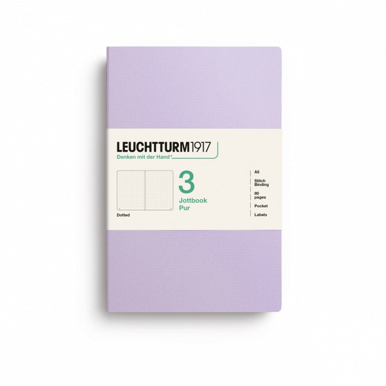 Leuchtturm1917 Jottbook Pur Medium Dotted - Lilac