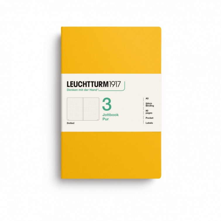 Leuchtturm1917 Jottbook Pur Medium Dotted - Sunflower