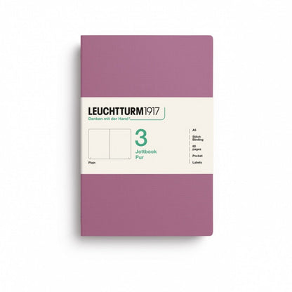 Leuchtturm1917 Jottbook Pur Medium Plain - Dusty Rose
