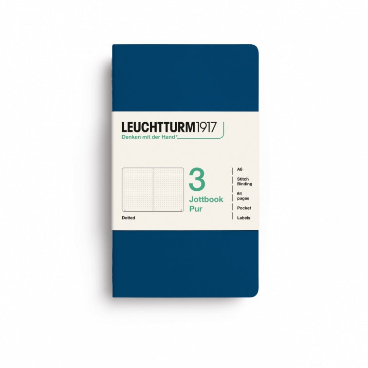 Leuchtturm1917 Jottbook Pur Pocket Dotted - Indigo