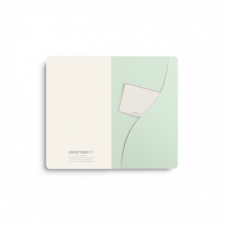 Leuchtturm1917 Jottbook Pur Pocket Plain - Mint Green