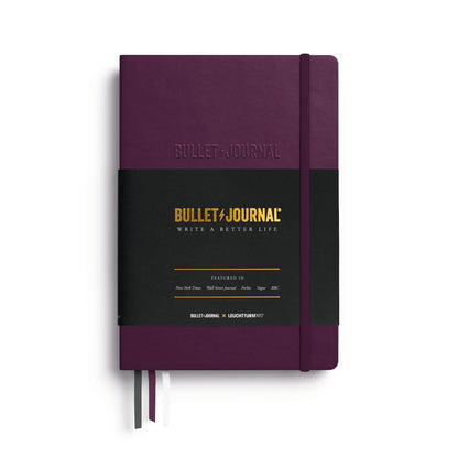 Leuchtturm1917 A5 Medium Bullet Journal Edition 2 Purple - Dotted