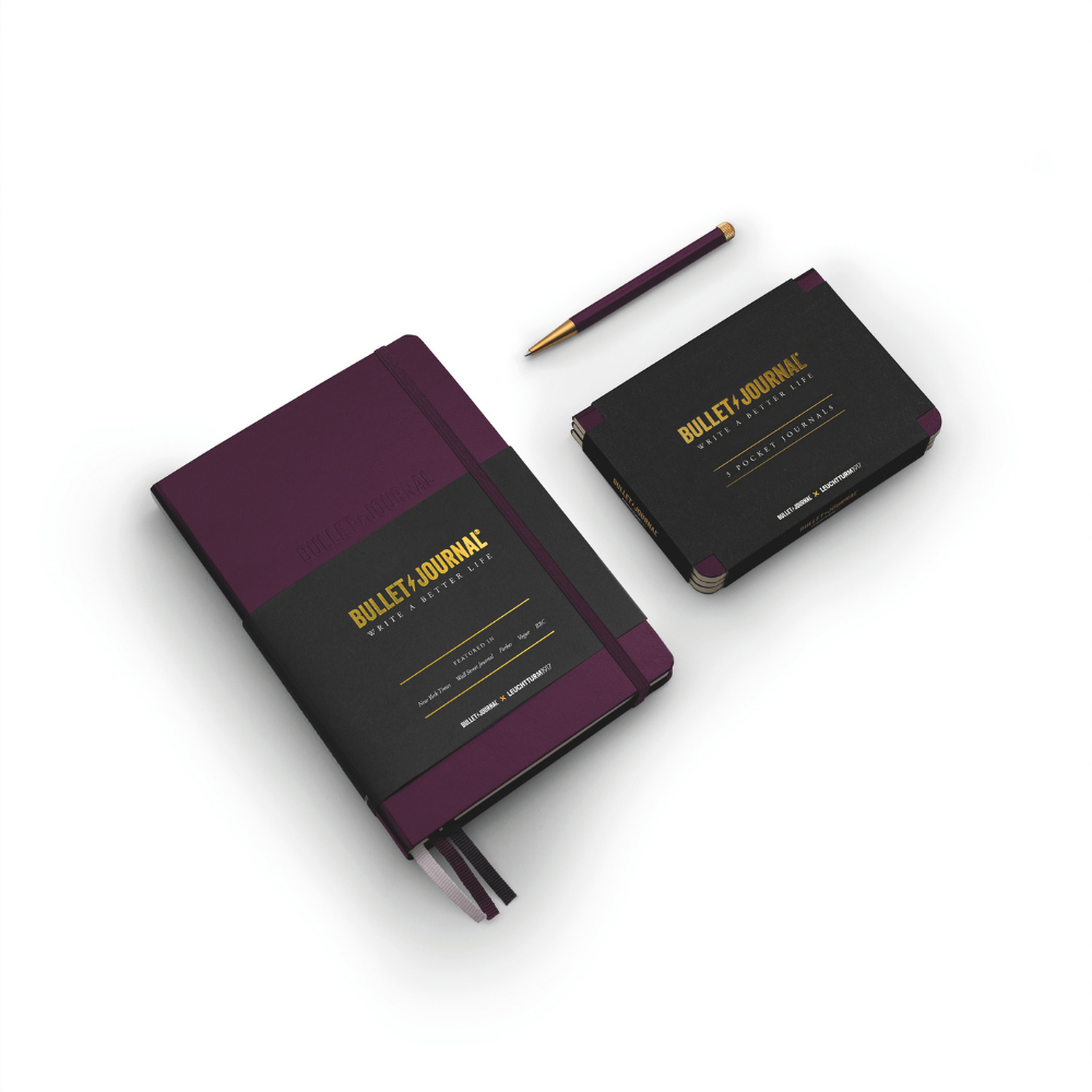 Leuchtturm1917 A5 Medium Bullet Journal Edition 2 Purple - Dotted