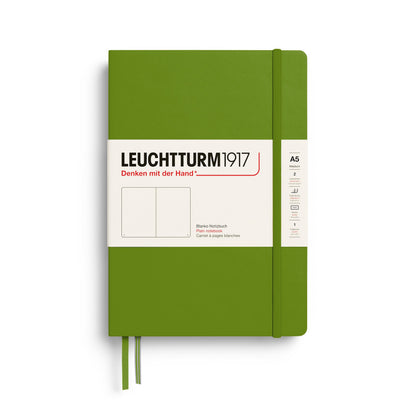 Leuchtturm1917 A5 Medium Hardcover Notebook - Plain / Moss