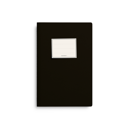 Leuchtturm1917 A5 Medium Jottbook Pur Front Sticker - Black
